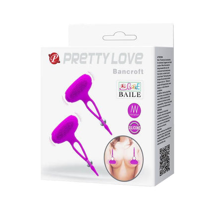 Pretty Love Nipples Clamps Bancroft Purple