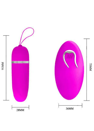 Pretty Love Vibrating Bullet Debby Purple