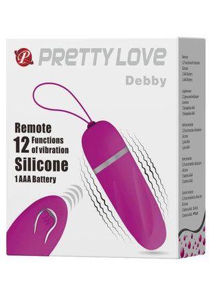 Pretty Love Vibrating Bullet Debby Purple