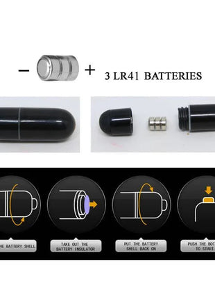 Pretty Love Vibrating Cock Ring Esther Black