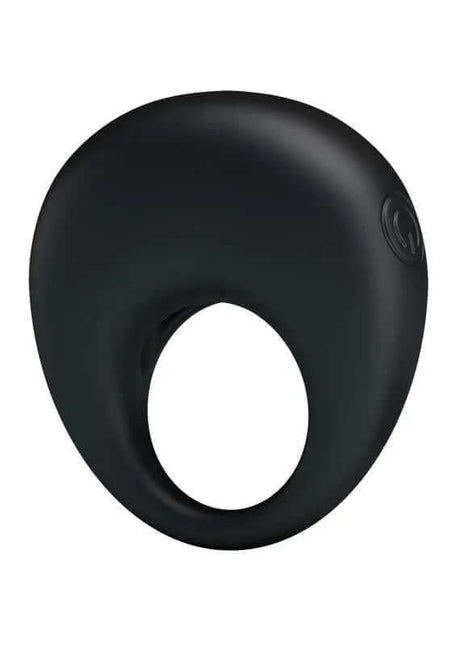Pretty Love Vibrating Cock Ring Trap Black