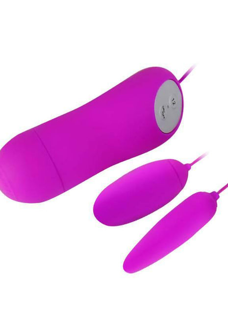 Pretty Love Vibrating Egg Irma Purple
