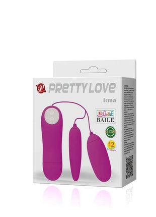 Pretty Love Vibrating Egg Irma Purple