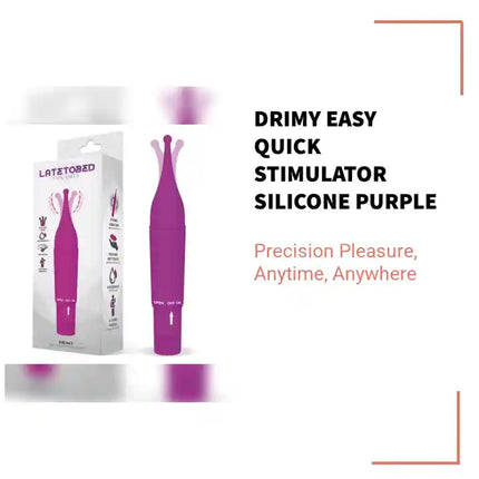 Drimy Easy Quick Stimulator Silicone Purple premium adult wellness product for precision pleasure.