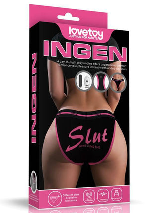Printed Vibrating Sexy Panties 24-27