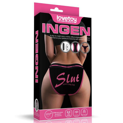 Printed Vibrating Sexy Panties 24-27
