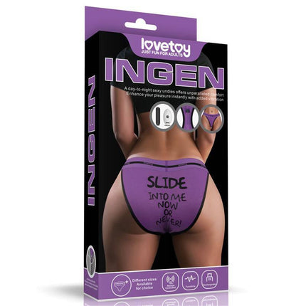 Printed Vibrating Sexy Panties 28-33