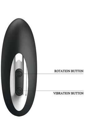 Prostate Massager with Vibration and Rotating Balls