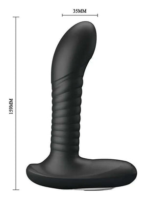 Prostate Massager with Vibration and Rotating Balls