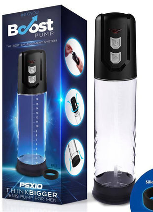 PSX10 Automatic Penis Pump Crystal