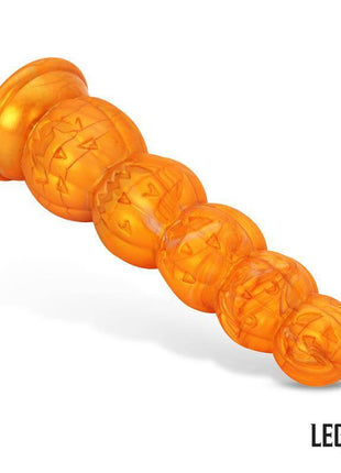 Pumpkron Pumpkin-shaped Liquid Silicone Dildo 19,7 cm