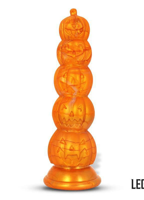 Pumpkron Pumpkin-shaped Liquid Silicone Dildo 19,7 cm