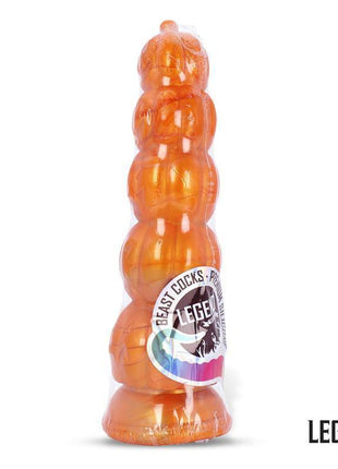 Pumpkron Pumpkin-shaped Liquid Silicone Dildo 19,7 cm