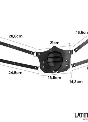 Punk Style Mask Adjustable for BDSM