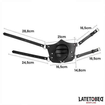 Punk Style Mask Adjustable for BDSM