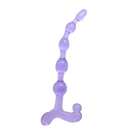 Purple Anal Beads Toy for Men & Women