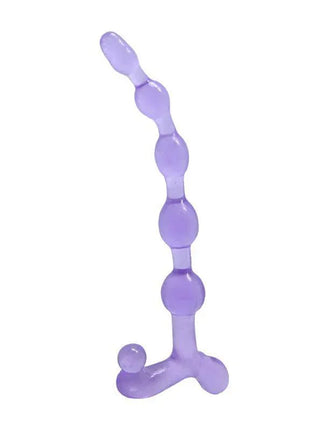 Purple Anal Beads Toy for Men & Women
