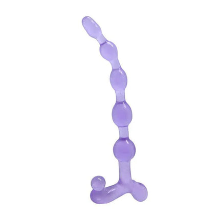 Purple Anal Beads Toy for Men & Women