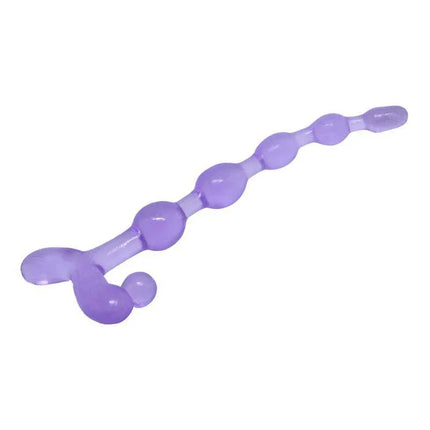 Purple Anal Beads Toy for Men & Women