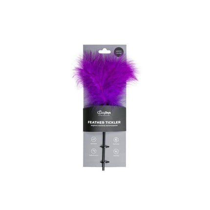 Purple Tickler - Long Feather Teaser