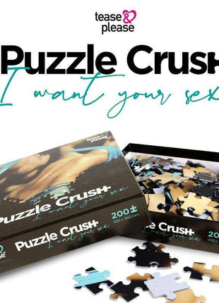 Colorful Puzzle Crush I Want Your Sex game interface with vibrant puzzle pieces and engaging graphics