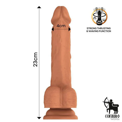 Thrusting Waving Vibration Dildo Quintus 9 - 23 cm