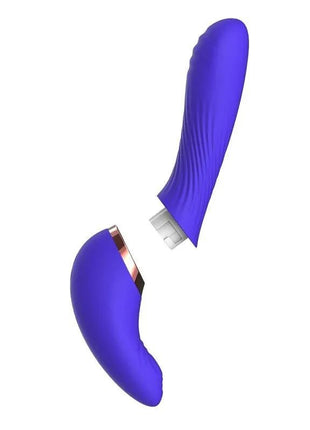 Rotating beads vibrator with pulsation and ergonomic waterproof silicone design