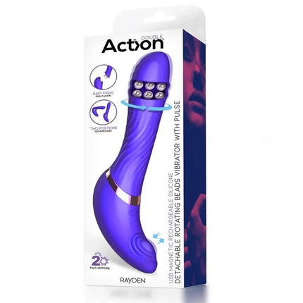 Rotating Beads Vibrator with Pulsation