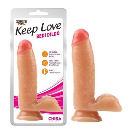 Realistic Dildo Bedi with Suction Cup