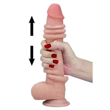 Sliding Dildo 9 Flesh – Unmatched Realism and Flexibility by secretsextoys.store