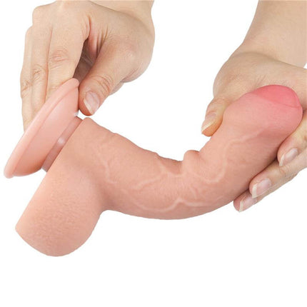Sliding Skin Dual Layer Dildo 7 – Unmatched Realism by secretsextoys.store