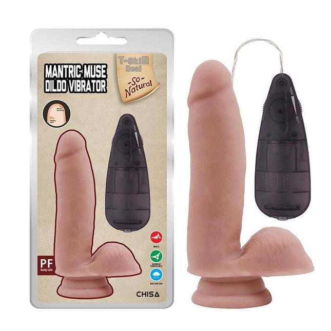 Realistic Vibrating Dildo with Remote Control