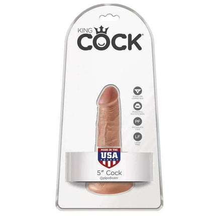 Realistic Dildo 5 Tan from King Cock