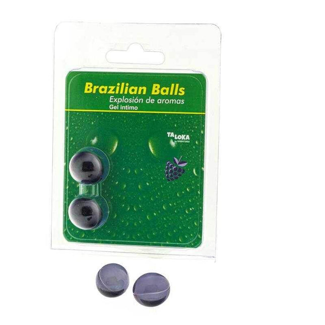 Red Fruits Aroma Brazilian Massage Balls Set