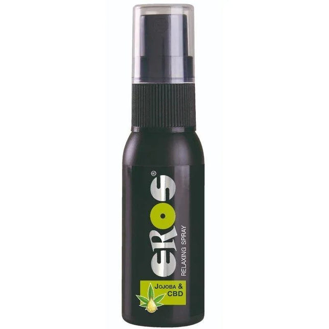 Relaxing Spray Jojoba and CBD 30 ml bottle with natural skincare ingredients for calming and moisturizing benefits