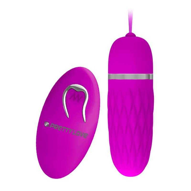 Remote Control Vibrating Egg - Dawn Purple