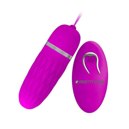 Remote Control Vibrating Egg - Dawn Purple