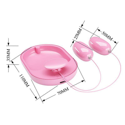 Remote Vibrating Bullets with USB and 12 Modes