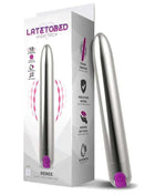 Renee Vibe 10 Vibrating Functions 18.5cm USB Silver - Secretsextoys.store