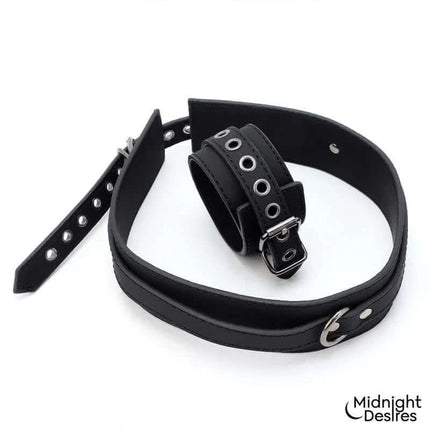 Restrain Set with Hand and Thigh Cuffs