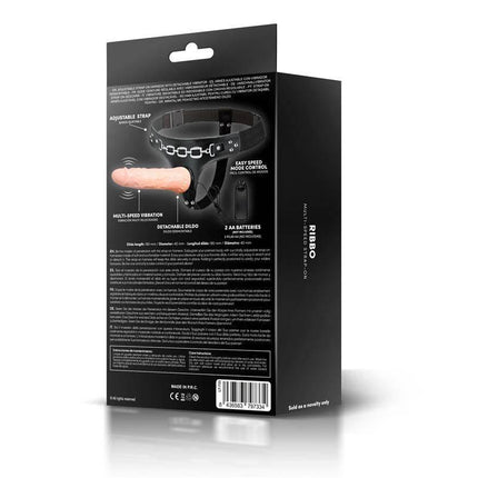 Ribbo Multi-Speed Strap-On Harness with Remote Control