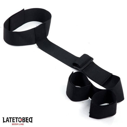 Ribbon Neck to Wrist Bondage