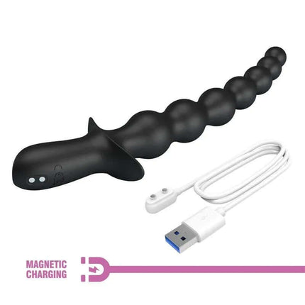 Rigdon Anal Beads with Vibration