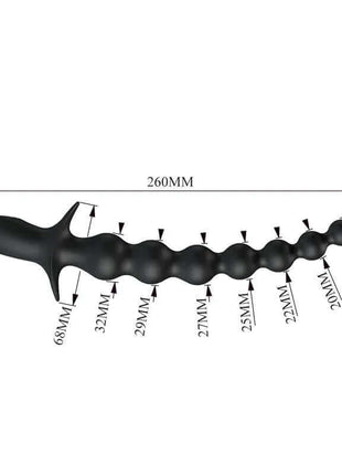 Rigdon Anal Beads with Vibration