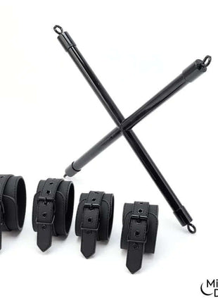 Rigid Crossed Bar with Cuffs