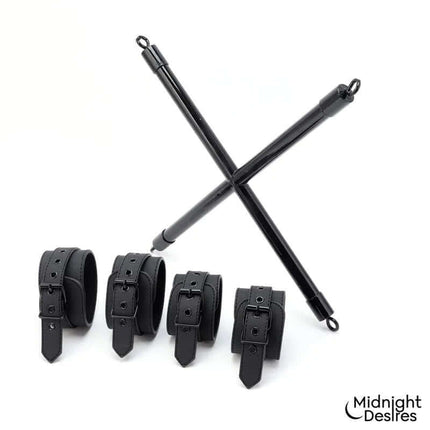 Rigid Crossed Bar with Cuffs