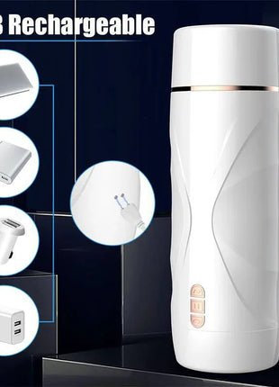 Riley Automatic Male Masturbator Vibration and Suction