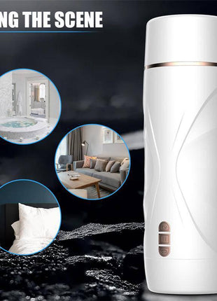 Riley Automatic Male Masturbator Vibration and Suction