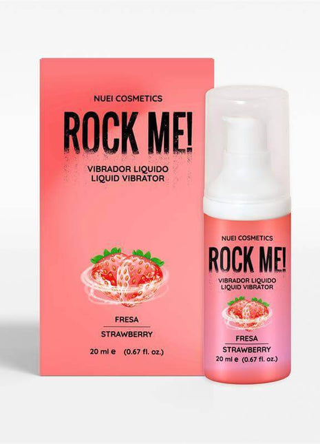 Rock Me! Liquid Vibrator Strawberry 20 ml