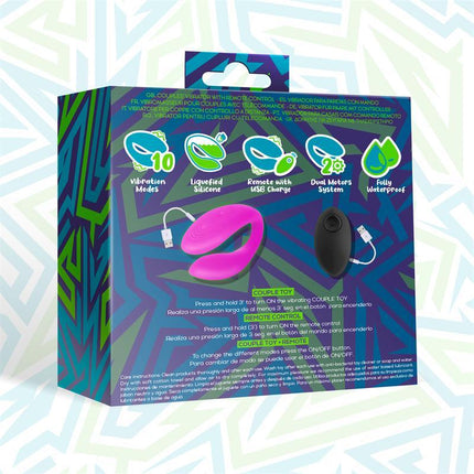 Roomie Couples Vibrator Remote Control USB